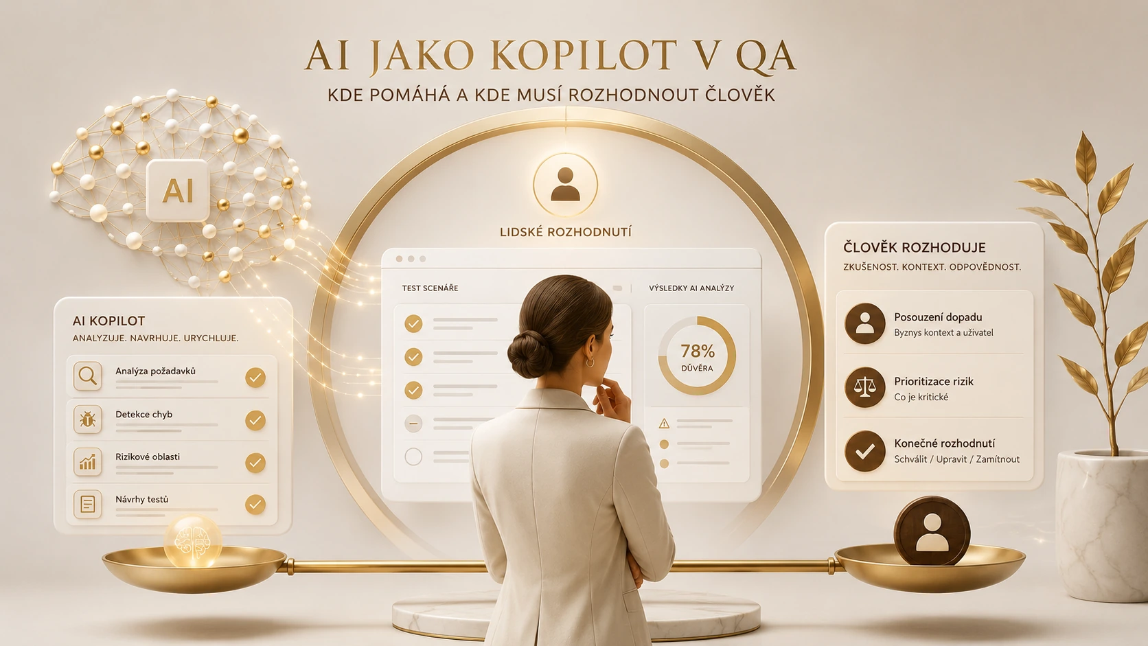 AI jako kopilot v QA