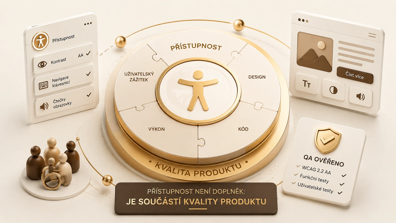 Ilustrace k článku Přístupnost není doplněk: je součástí kvality produktu
